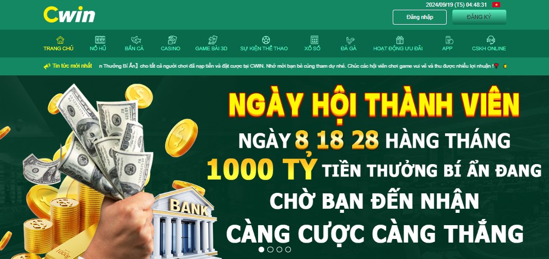 Giới thiệu Cwin - Sân chơi cá cược hàng đầu tại Việt Nam