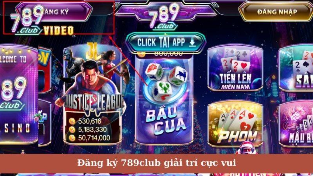 Đăng ký 789club giải trí cực vui