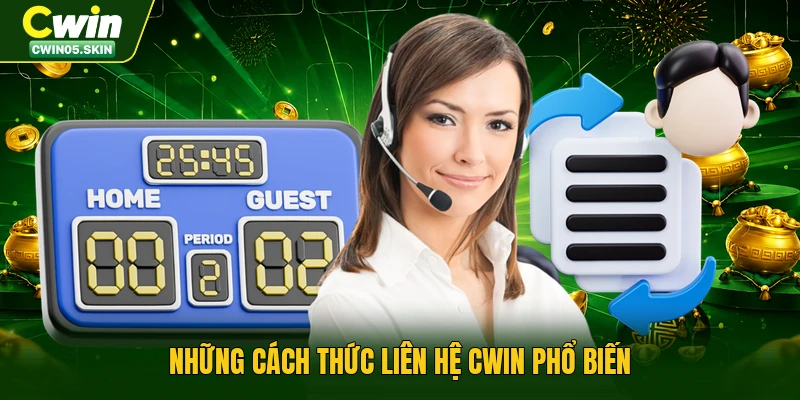 Những cách thức liên hệ Cwin phổ biến